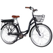 Електровелосипед Dorozhnik eAQUAMARINE 26", 36V 500W 13Ah, швидкість до 27 км/год, чорний ELB-D-26-296 фото 5