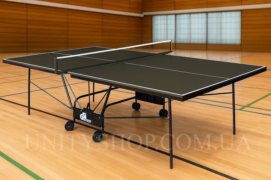 Тенісний стіл Compact Strong Gf-5 для приміщень складаний 16 мм Графіт Gf-5 фото
