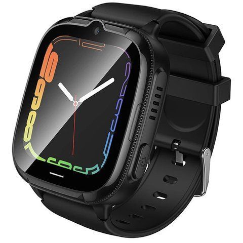 Дитячий смарт-годинник Hoco Y106 4G 1,83" відеодзвінки GPS, Wi-Fi, водозахист IPX7 Чорний SW237 фото