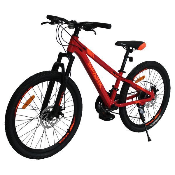 Гірський велосипед SPARK FLEX 24" алюмінієва рама 11" 21 швидкість, Червоний 238392 фото