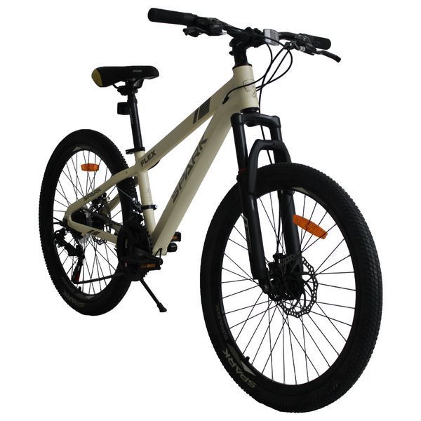 Гірський велосипед SPARK FLEX 24" алюмінієва рама 12" 21 швидкість, Кремовий 238393 фото