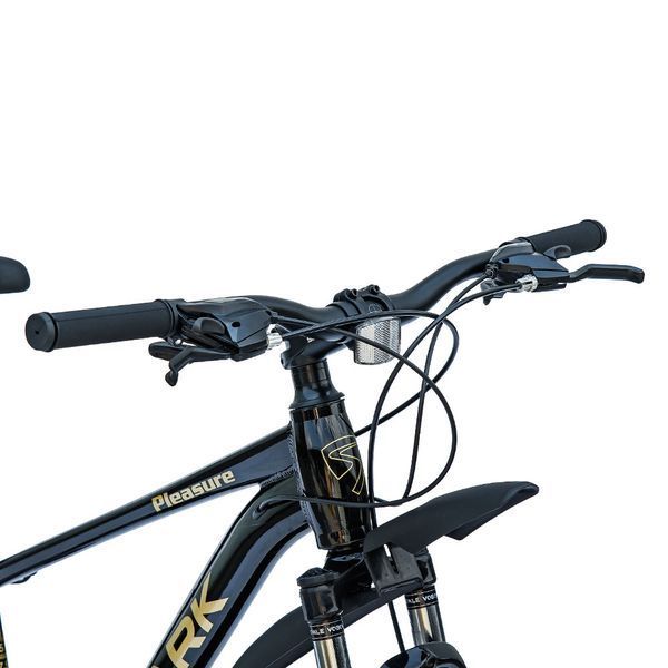 Гірський велосипед SPARK PLEASURE 26" алюмінієва рама 15", 21 швидкість, амортизаційна вилка Бордовий 222949 фото