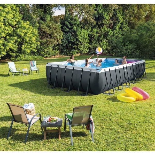 Каркасний басейн Intex Ultra Frame XTR 732&times;366&times;132 см 26368 з пісочним фільтром, сходами, тентом, підстилкою 26368 фото