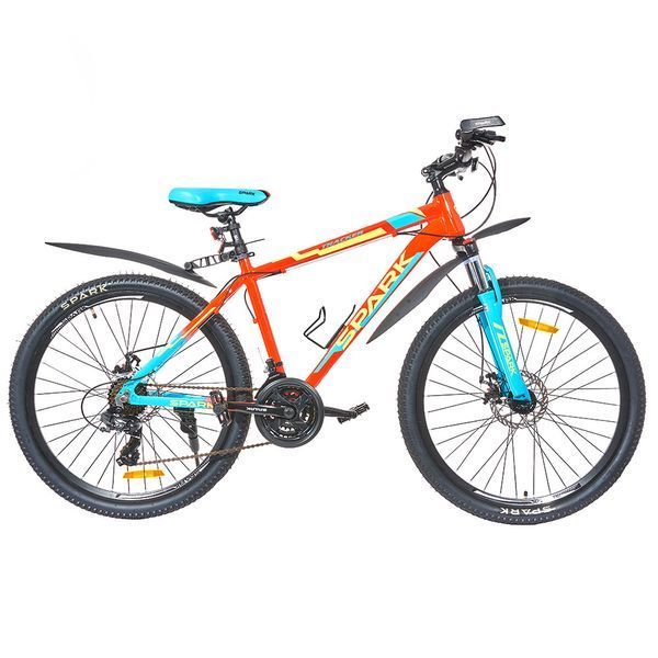 Велосипед гірський SPARK TRACKER 26&Prime;, алюмінієва рама 17&Prime;, 21 швидкість, Помаранчевий 197987 фото