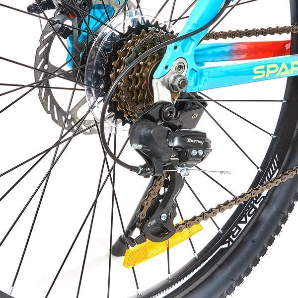 Велосипед гірський SPARK TRACKER 26&Prime;, алюмінієва рама 17&Prime;, 21 швидкість, Помаранчевий 197987 фото
