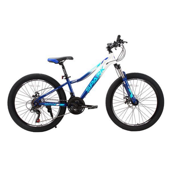 Велосипед гірський SPARK WAVE JR 24", сталева рама 12", 21 швидкість, Синій 224698 фото