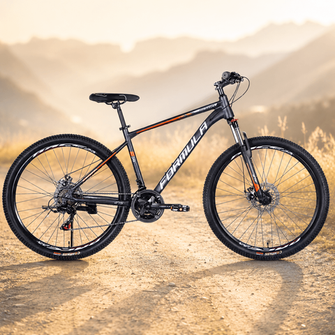 Гірський велосипед Formula MOTION 27.5", алюмінієва рама 18", 21 швидкість, темно-сірий матовий OPS-FR-27.5-301 фото