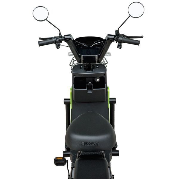 Електровелосипед SPARK TOUR 14" 60V/500W/20Ah, максимальна швидкість 45 км/год, подвійна амортизація, Зелений 227066 фото