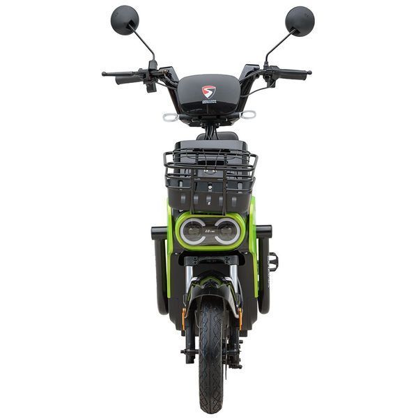 Електровелосипед SPARK TOUR 14" 60V/500W/20Ah, максимальна швидкість 45 км/год, подвійна амортизація, Зелений 227066 фото