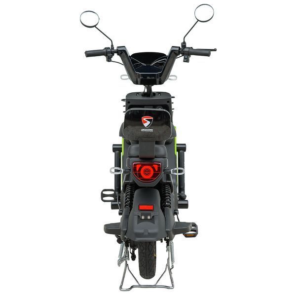 Електровелосипед SPARK TOUR 14" 60V/500W/20Ah, максимальна швидкість 45 км/год, подвійна амортизація, Зелений 227066 фото