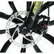 Гірський велосипед CORSO SPIDER 26", алюмінієва рама 13", 21 швидкість, графітово-жовтий 072-186 фото 3