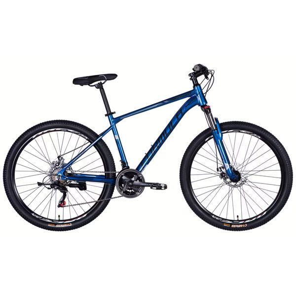 Гірський велосипед Formula MOTION 27.5", алюмінієва рама 18", 21 швидкість, синій з чорним OPS-FR-27.5-302 фото