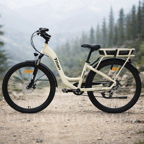 Електровелосипед E-Titan Pulse 29" 350W/36V/12.5Ah, рама 16", до 27 км/год, Кремовий 29ETJA-004977 фото