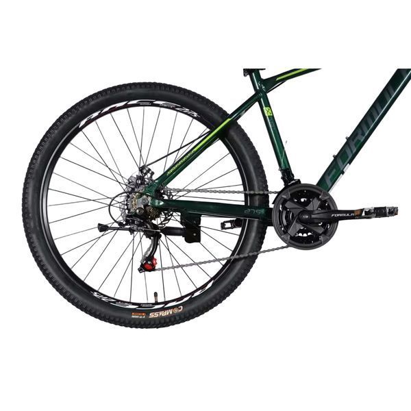 Гірський велосипед Formula MOTION 27.5", алюмінієва рама 18", 21 швидкість, зелений OPS-FR-27.5-303 фото