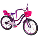 Дитячий велосипед Formula Kid FLOWER PREMIUM 20", рама 10", фіолетовий OPS-FRK-20-245 фото 4