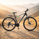 Гірський велосипед Crossbike Pacific 2025 29", алюмінієва рама 19", 21 швидкість, чорний-зелений 29СTA-005641 фото 1