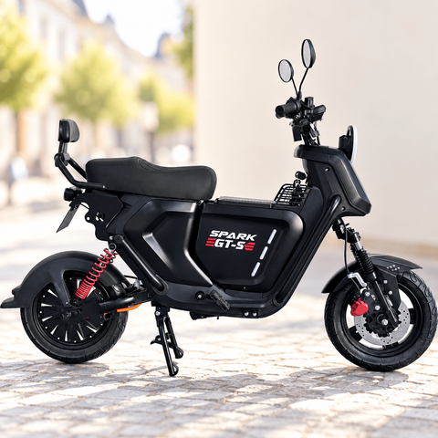 Електровелосипед SPARK GT-S 16", 1500W/72V/20Ah, швидкість до 50 км/год, темно-графітовий 259187 фото