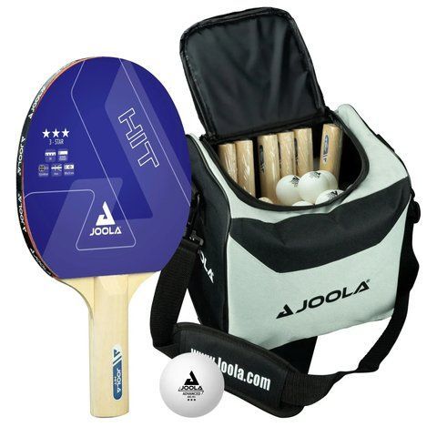 Набір для настільного тенісу Joola Bag Set Hit 14 ракеток 30 м'ячів 930810 фото