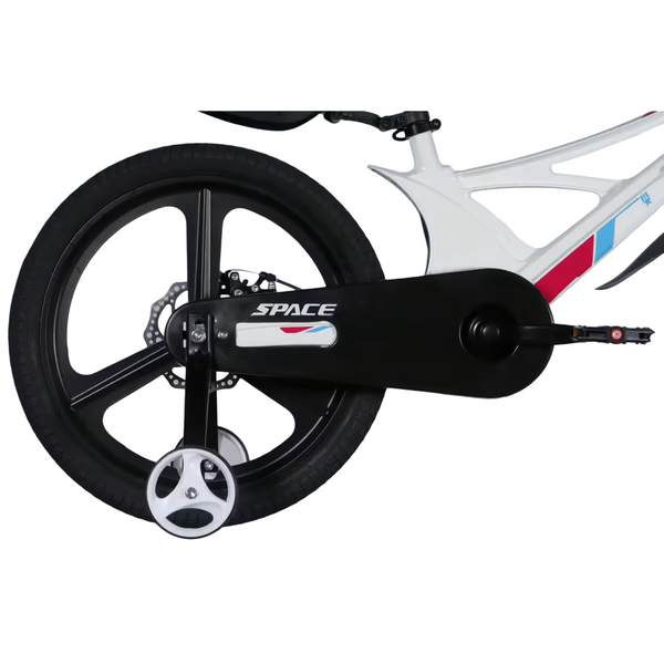 Дитячий велосипед SPACE KID STAR DD 20", магнієва рама 11", білий з рожевим OPS-SK-20-046 фото