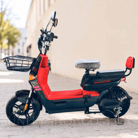 Електровелосипед SPARK R8 14", 800W/60V/20Ah, швидкість до 40 км/год, чорний 247913 фото