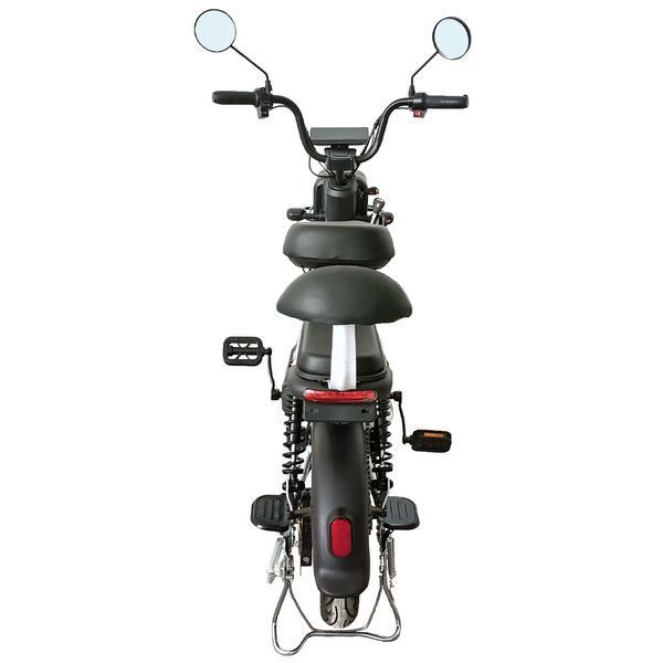 Електровелосипед SPARK CITY 14" 48V/500W/20Ah максимальна швидкість 35 км/г, подвійна амортизація, Чорний 227058 фото