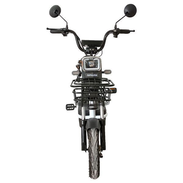 Електровелосипед SPARK CITY 14" 48V/500W/20Ah максимальна швидкість 35 км/г, подвійна амортизація, Чорний 227058 фото