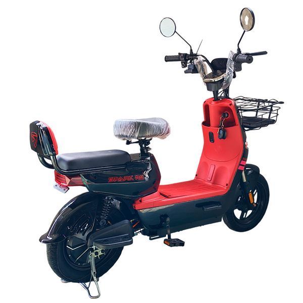Електровелосипед SPARK R8 14", 800W/60V/20Ah, швидкість до 40 км/год, чорний 247913 фото