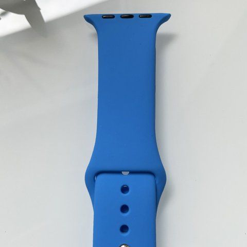 Силіконовий ремінець для розумного годинника Smart Watch 42/44, Синій RW009 фото