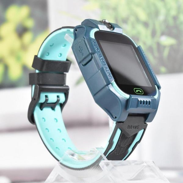 Дитячий смарт-годинник Smart Watch Q19 з GPS, SOS, SIM-карткою, камерою та ліхтариком Блакитний SW062 фото