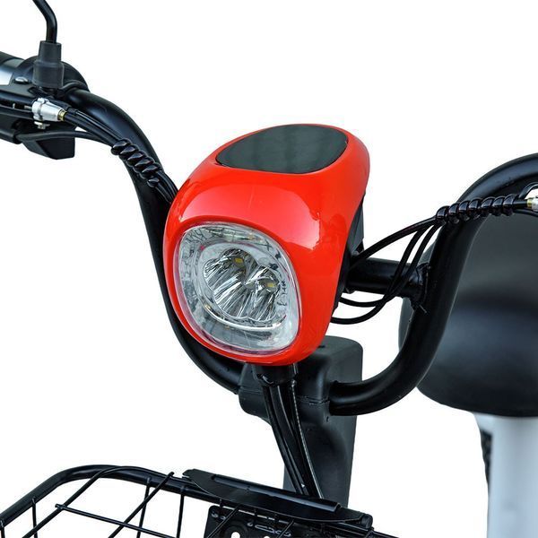 Велосипед з електромотором SPARK COMPACT 14", 48V 400W 12Ah, швидкість до 25 км/г, Червоний COMPACT1 фото