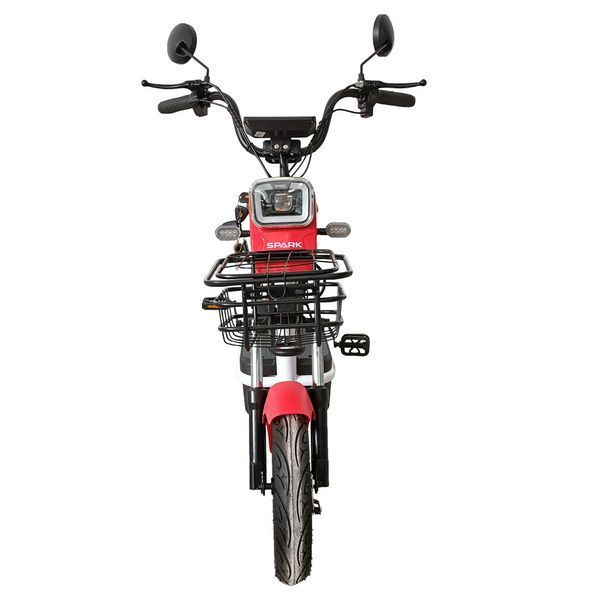 Електровелосипед SPARK CITY 14" 48V/500W/20Ah максимальна швидкість 35 км/г, подвійна амортизація, Червоний 227059 фото