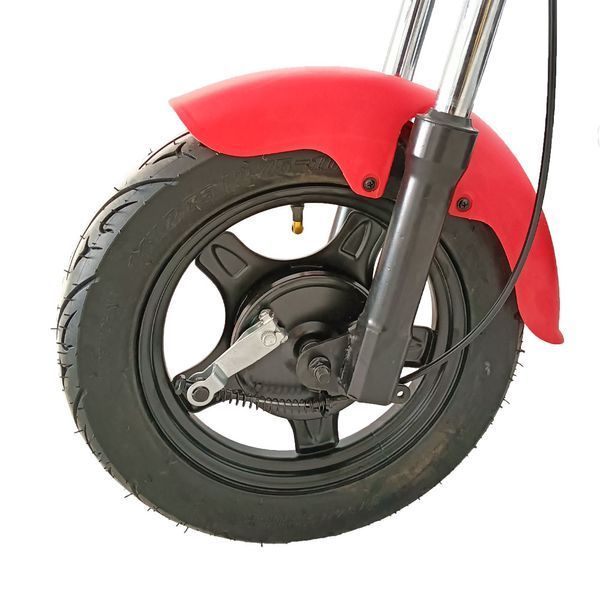 Електровелосипед SPARK CITY 14" 48V/500W/20Ah максимальна швидкість 35 км/г, подвійна амортизація, Червоний 227059 фото
