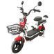 Електровелосипед SPARK CITY 14" 48V/500W/20Ah максимальна швидкість 35 км/г, подвійна амортизація, Червоний 227059 фото 1
