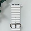Силіконовий ремінець для розумного годинника Smart Watch Ocean Band 42/44/45/49 Білий