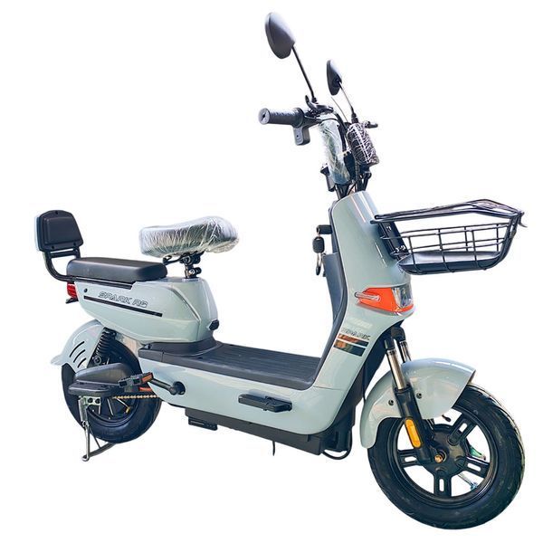 Електровелосипед SPARK R8 14", 800W/60V/20Ah, швидкість до 40 км/год, світло-сірий 247915 фото