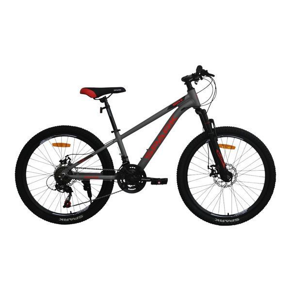 Гірський підлітковий велосипед SPARK MOVE 24", алюмінієва рама 12", 21 швидкість, сірий 239971 фото