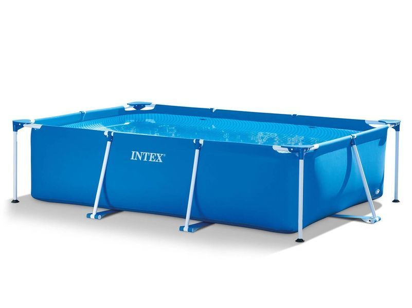 Каркасний басейн Intex 28270, 220x150x60 см, прямокутний, 1662 л, сімейний 28270 фото