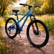 Гірський підлітковий велосипед SPARK ROAD 24", алюмінієва рама 11", 21 швидкість, блакитний 239973 фото