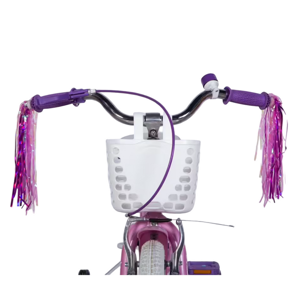 Дитячий велосипед Formula Kid CREAM 16", алюмінієва рама 8,5", бузковий OPS-FRK-16-251 фото