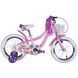 Дитячий велосипед Formula Kid CREAM 16", алюмінієва рама 8,5", бузковий OPS-FRK-16-251 фото 2