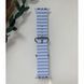 Силіконовий ремінець для розумного годинника Smart Watch Ocean Band 42/44/45/49 Блакитний RW045 фото 2