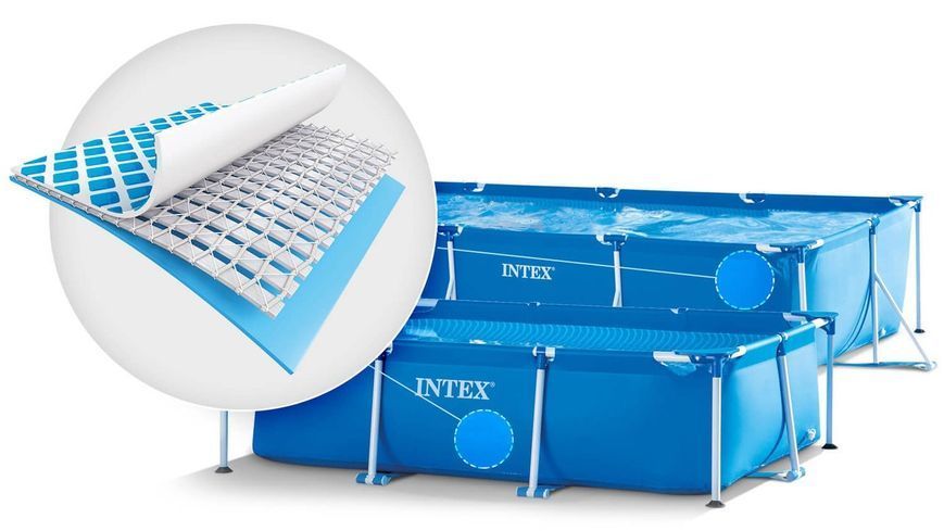Каркасний басейн Intex 28271, 260x160x65 см, прямокутний, 2282 л, сімейний 28271 фото