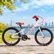 Дитячий велосипед Formula Kid SLIM 20", алюмінієва рама 10", білий з червоним OPS-FRK-20-256 фото 1
