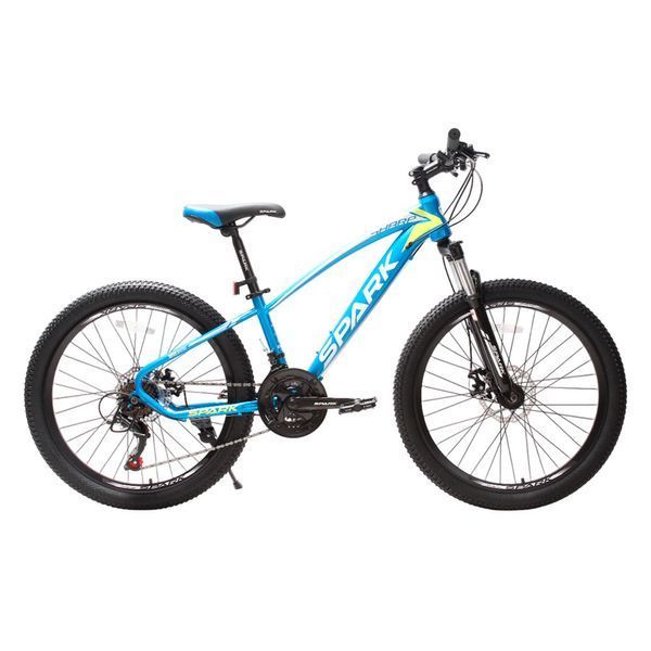 Велосипед гірський SPARK SHARP JR 24", сталева рама 12", 21 швидкість, Блакитний 224697 фото
