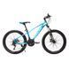 Велосипед гірський SPARK SHARP JR 24", сталева рама 12", 21 швидкість, Блакитний 224697 фото 3