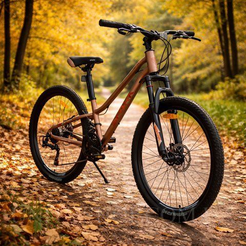 Гірський підлітковий велосипед SPARK ROAD 24", алюмінієва рама 11", 21 швидкість, бронзовий 239975 фото