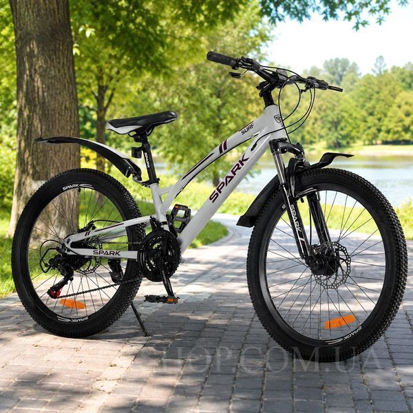 Гірський велосипед SPARK SURF 24", сталева рама 11", 21 швидкість, сірий 239213 фото