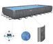 Каркасний басейн Bestway 561KJ APX 365, 956&times;488&times;132 см, фільтр-насос, драбина, тент, фільтрувальні кульки 561KJ фото 6