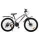 Гірський велосипед SPARK SURF 24", сталева рама 11", 21 швидкість, сірий 239213 фото 3