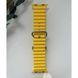 Силіконовий ремінець для розумного годинника Smart Watch Ocean Band 42/44/45/49 Жовтий RW048 фото 1